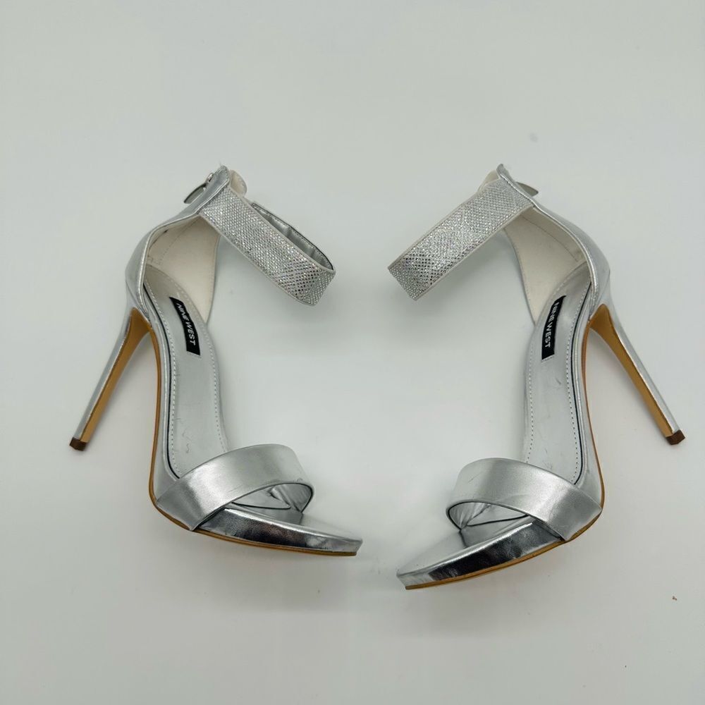 Nine West Utell silver heeled Sandal